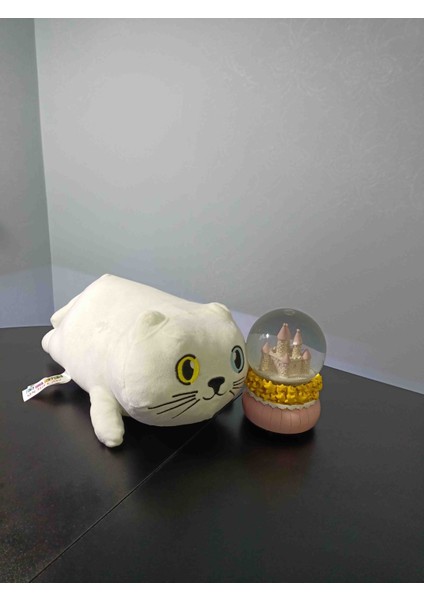 Sevimli Peluş Kedi Beyaz modelleri