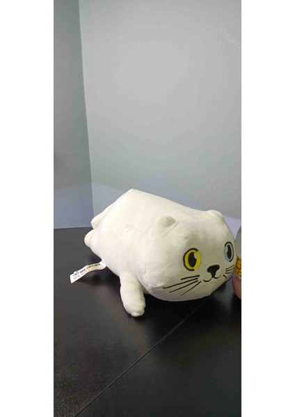 Sevimli Peluş Kedi Beyaz fırsatları