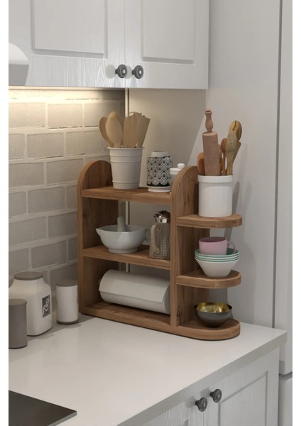 Mutfak Rafı Baharatlık Peçetelik