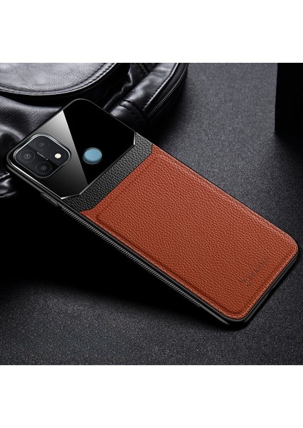 Samsung Galaxy A15 Uyumlu Zebana Lens Pu Deri Kılıf