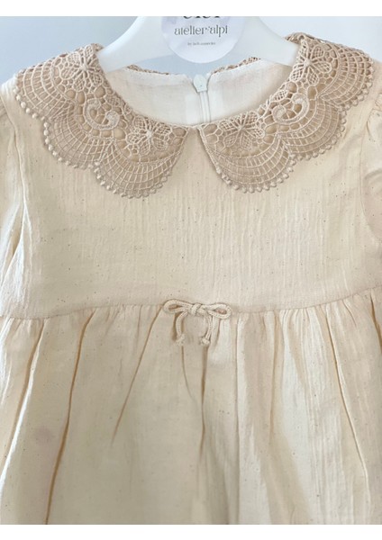 Kız Bebek Dantel Yaka Elbise - Özel Günler Için Şık ve Zarif | 6 Ay-5 Yaş fırsatları