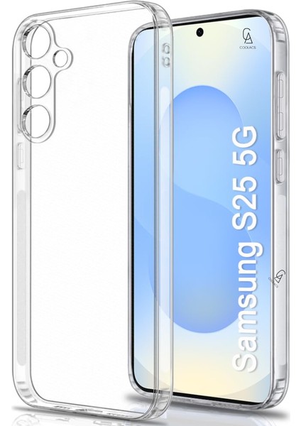 Samsung Galaxy S25 Uyumlu Kılıf Esnek Silikon Telefon Kılıfı ve Temperli Cam Ekran Koruyucu fiyatları