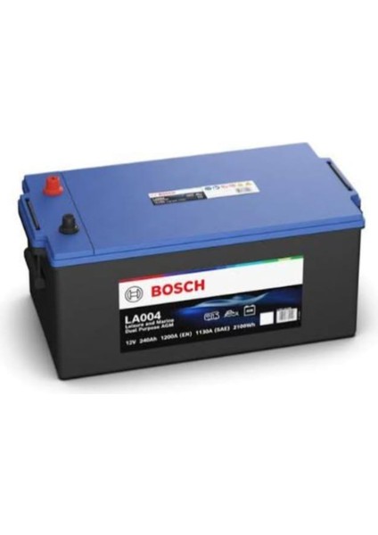 12V 240AH LA0040 Dual Agm