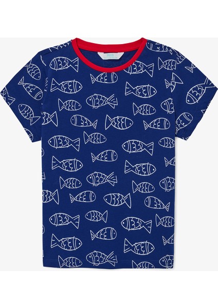 Erkek Çocuk Fish Pijama Takımı