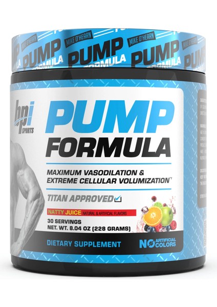Pump Preworkout Formula Supplement - Mike O’hearn