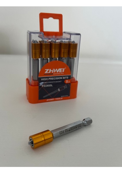 Bits Uç Pz2 65 mm Ekonomik Stoplamalı / Şapkalı (1 ADET BİTS UÇ)
