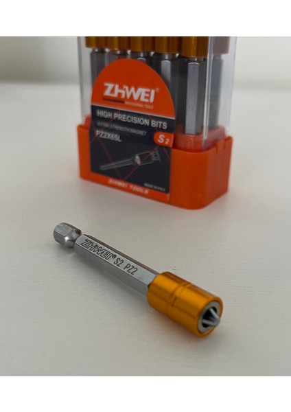 Bits Uç Pz2 65 mm Ekonomik Stoplamalı / Şapkalı (1 ADET BİTS UÇ)