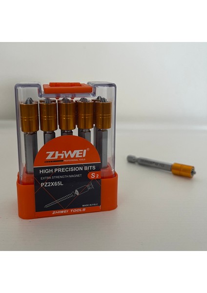 Bits Uç Pz2 65 mm Ekonomik Stoplamalı / Şapkalı (1 ADET BİTS UÇ)
