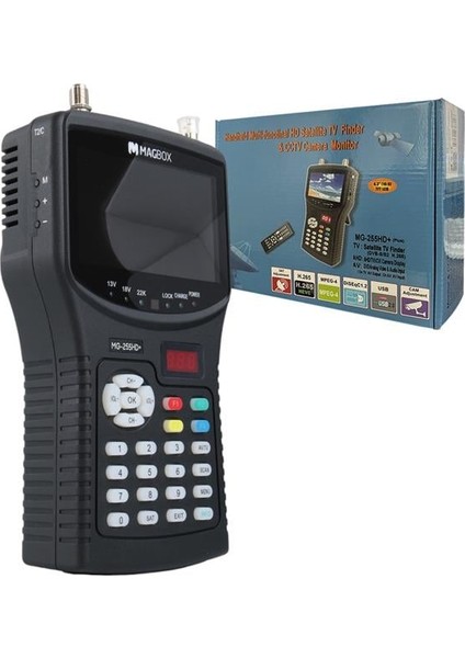 Magbox MG-255HD+ 4.3 Inç Full Hd LCD Ekranlı Görüntülü Uydu Yön Bulucu (Uzaktan Kumandalı) indirimleri