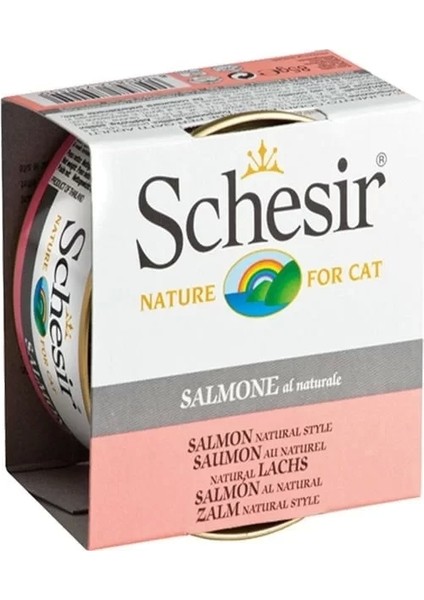 Somonlu Naturel Konserve Kedi Maması 85 gr