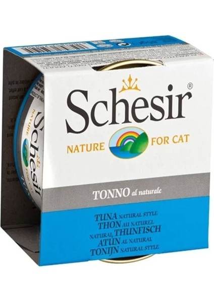 Ton Balıklı Naturel Konserve Kedi Maması 85 gr