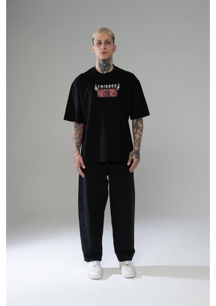 Oversize T-Shirt Baskılı