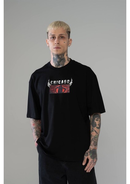 Oversize T-Shirt Baskılı