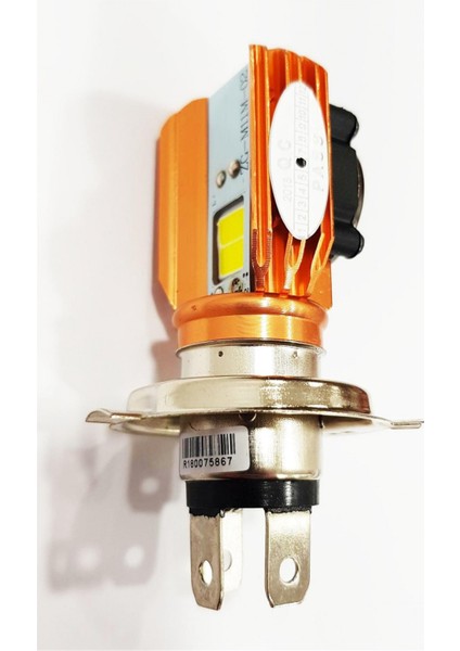 Honda Alpha 110 Far Ampulü Led H4 M11m (uzun Kısa) Motospartan