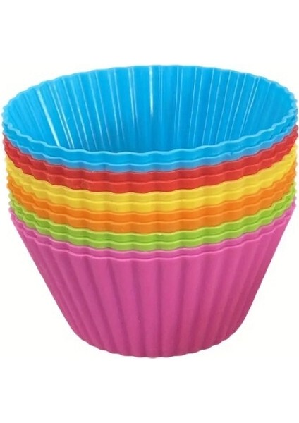 12'li Silikon Muffin Kalıbı