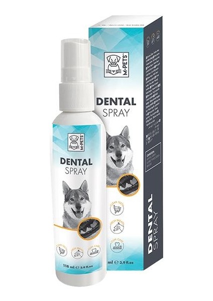 Dental Spray Köpek Ağız Bakım Spreyi 118ML