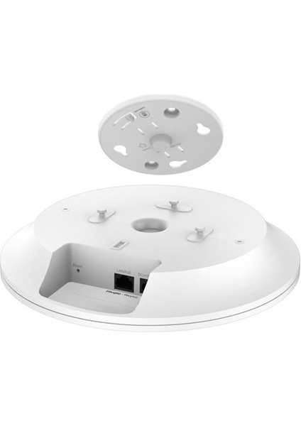 Ruıjıe Reyee RG-RAP2266 AX3000 Wı-Fı 6 1port 2.4g 2X2MIMO 5g 2X2MIMO 2.4 Ghz 5 Ghz Poe Adaptörsüz Indoor Access Poınt