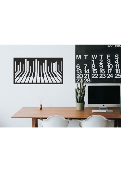 Geometrik Piyano Tuşları Müzik Odası Müzik Okulu Duvar Dekorasyonu Ahşap Mdf fırsatları