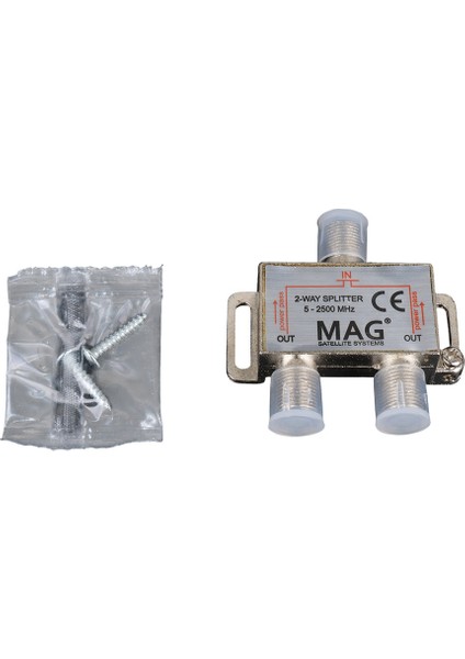 Yeni Xdn Mag 1/2 Splitter 5-2500 Mhz Kampanya