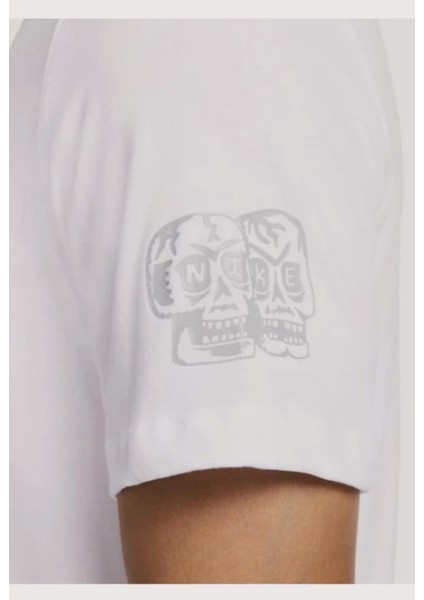 Dri-Fit Loose Bones Skeleton Beyaz T-Shirt modelleri