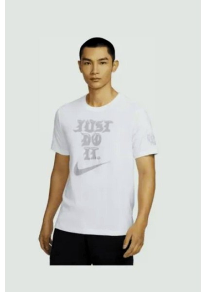 Dri-Fit Loose Bones Skeleton Beyaz T-Shirt fırsatları