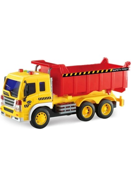 WY310B-C-D 1:16 Sürtmeli Sesli Işıklı Damperli Kamyon