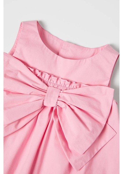 Fiyonk Detaylı Kız Çocuk Elbise modelleri