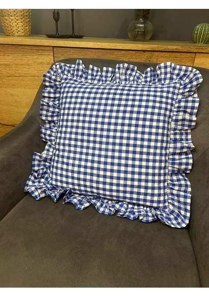 Vintage Pötikare Kırlent Kılıfı Tekli