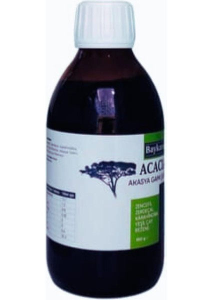 Sunuma Baharat Konşenay Baykara Akasya Gamı Şurubu Acacıa Detox Cam Şişe 350 gr