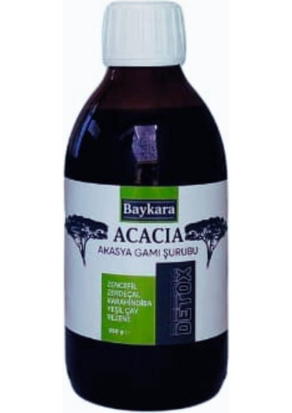 Sunuma Baharat Konşenay Baykara Akasya Gamı Şurubu Acacıa Detox Cam Şişe 350 gr fiyatları