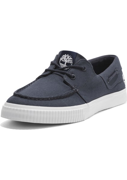 Low Lace Up Sneaker Erkek Lacivert Günlük Ayakkabı TB0A2NWAEP41