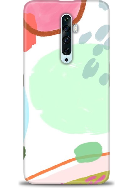 Oppo Reno 2z Kılıf Hd Baskılı - Benekli