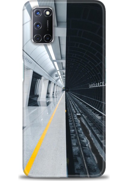 Oppo A92 Kılıf Hd Baskılı - Metro Station