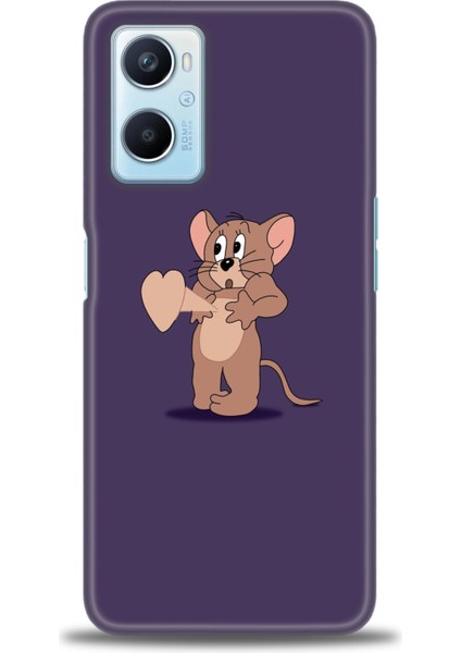 Oppo A96 4g Kılıf Hd Baskılı - Aşık Jerry