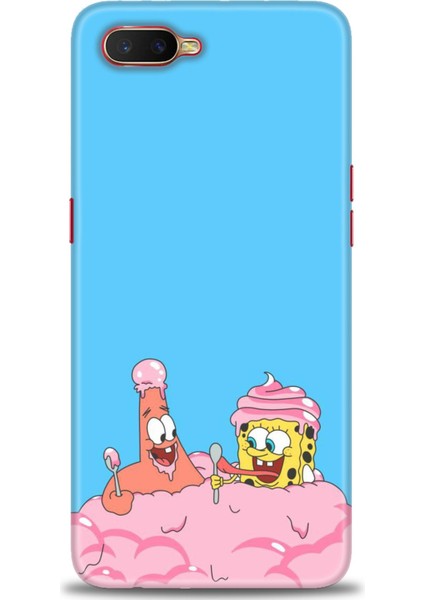 Oppo RX17 Neo Kılıf Hd Baskılı - Spongebob