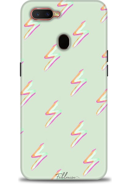 Oppo A5S Kılıf Hd Baskılı - Şimşekler