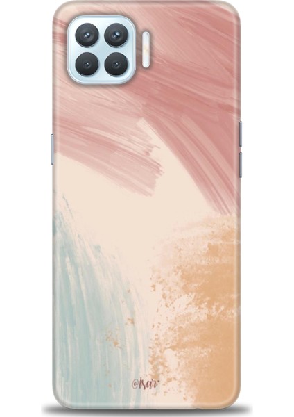 Oppo Reno 4 Lite Kılıf Hd Baskılı - Soft Renkler
