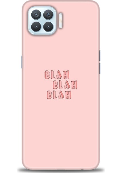 Oppo A73 Kılıf Hd Baskılı - Blah Blah