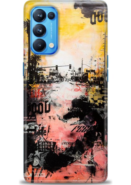 Oppo Reno 5 Pro Kılıf Hd Baskılı - Karışık Baskı