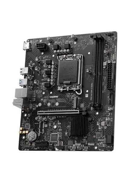 Msı Pro H610M-S Ddr4 HDMI Pcıe 4.0 1700P Matx modelleri