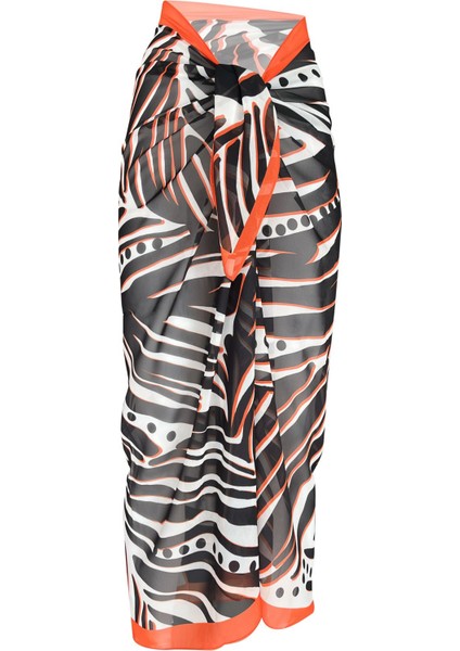 Zebra Fiamma Şifon Pareo