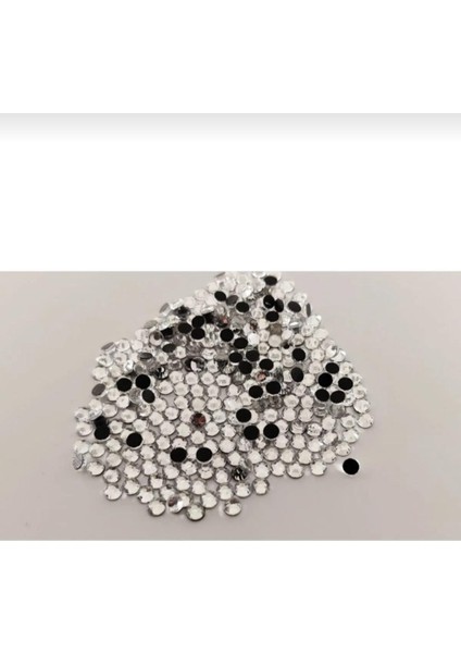 5 mm Ütüyle ve Yapıştırıcı ile Yapıştırma Cam Taş 400 Adet