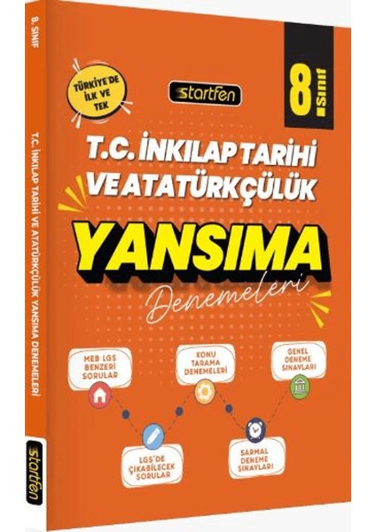 8. Sınıf T.c. Inkılap Tarihi ve Atatürkçülük Yansıma Denemeleri