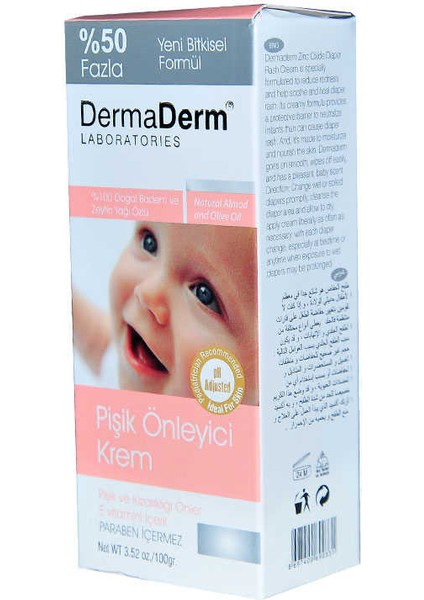 Pişik Önleyici Krem 100 gr