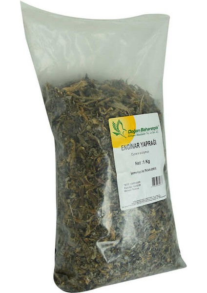 Doğal Enginar Yaprağı 1000 gr Paket