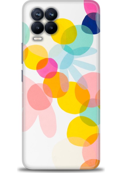 Realme 8 Pro Kılıf Hd Baskılı - Color Flowers