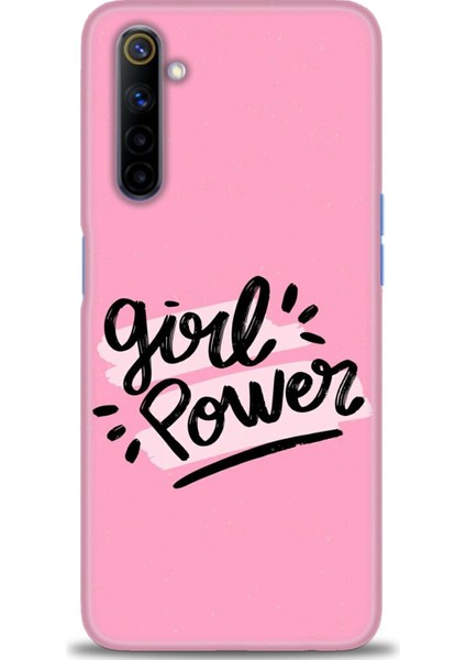Realme 6 Kılıf Hd Baskılı - Girll Power