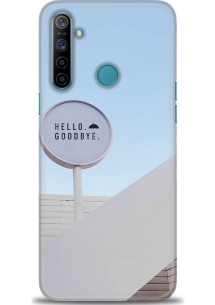 Realme 6i Kılıf Hd Baskılı - Hello Goodbye