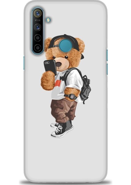 Realme 6i Kılıf Hd Baskılı - Teddy Bear Cool