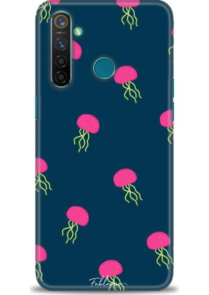 Realme 5 Pro Kılıf Hd Baskılı - Ahtapotlar